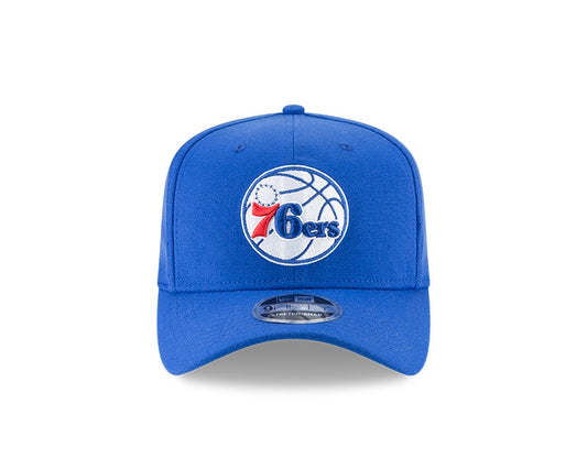 New Era 76ers Blue 9Fifty Stretch Fit Cap