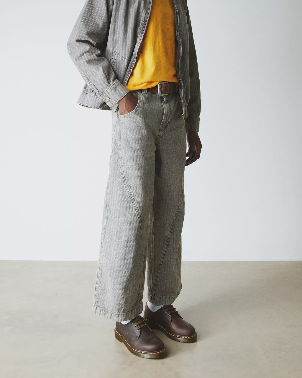 Dr Martens 1461 Dark Brown Crazy Horse Shoe