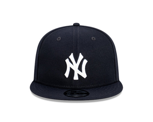 New Era New York  White on Navy 9Fifty Snapback