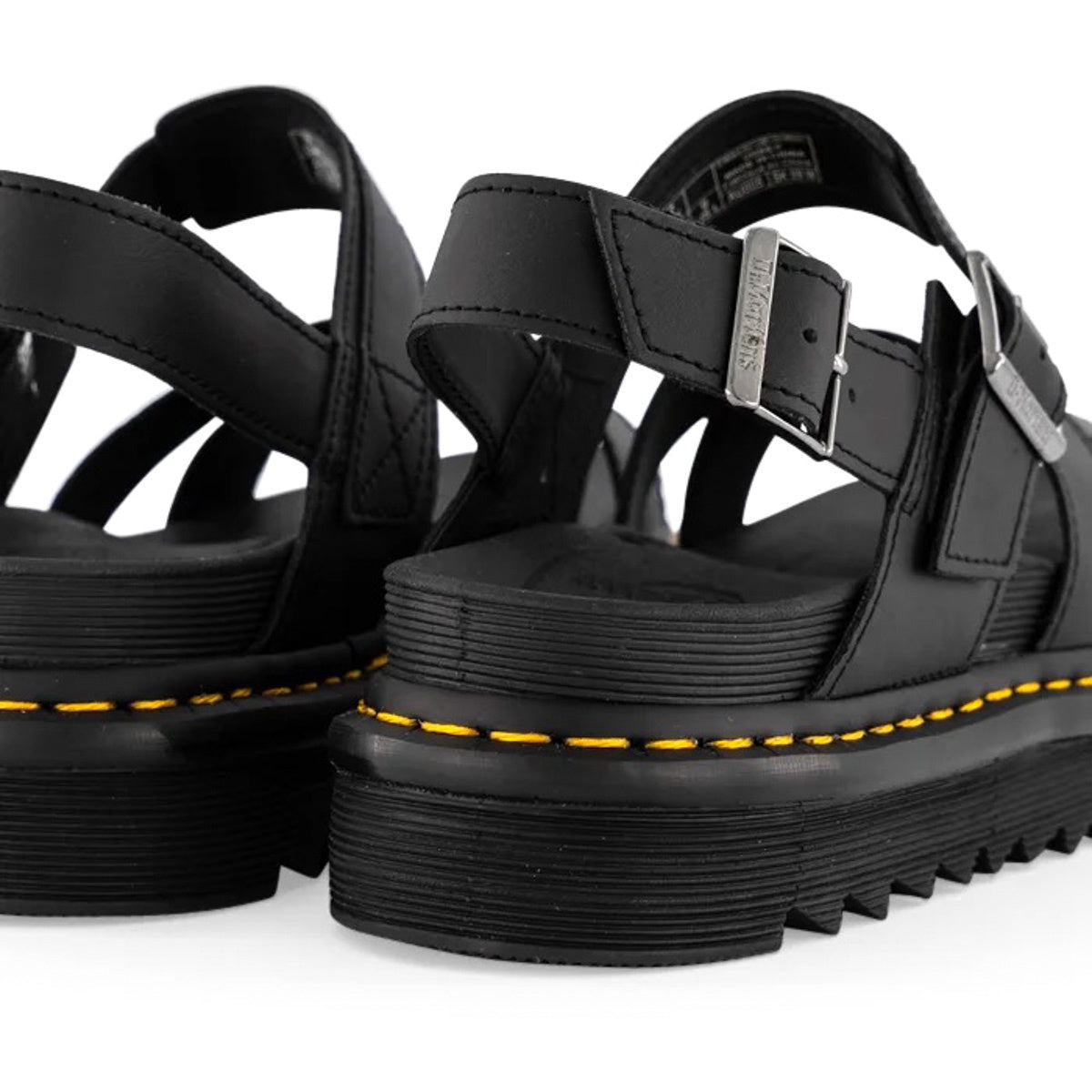 Dr Martens Voss II Cross Strap Sandal Black Hydro