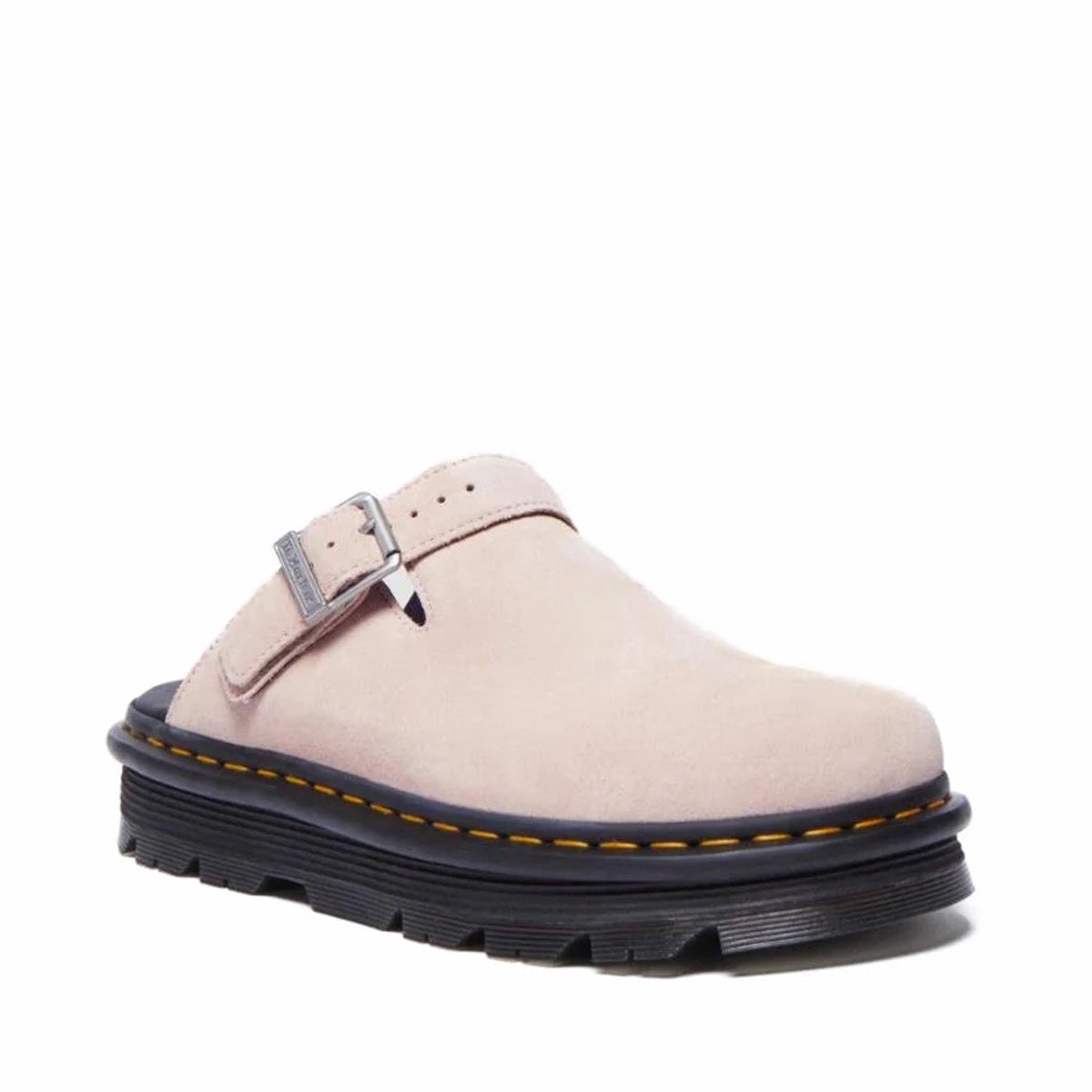 Dr Martens Zebzag Mule Powder Pink Suede