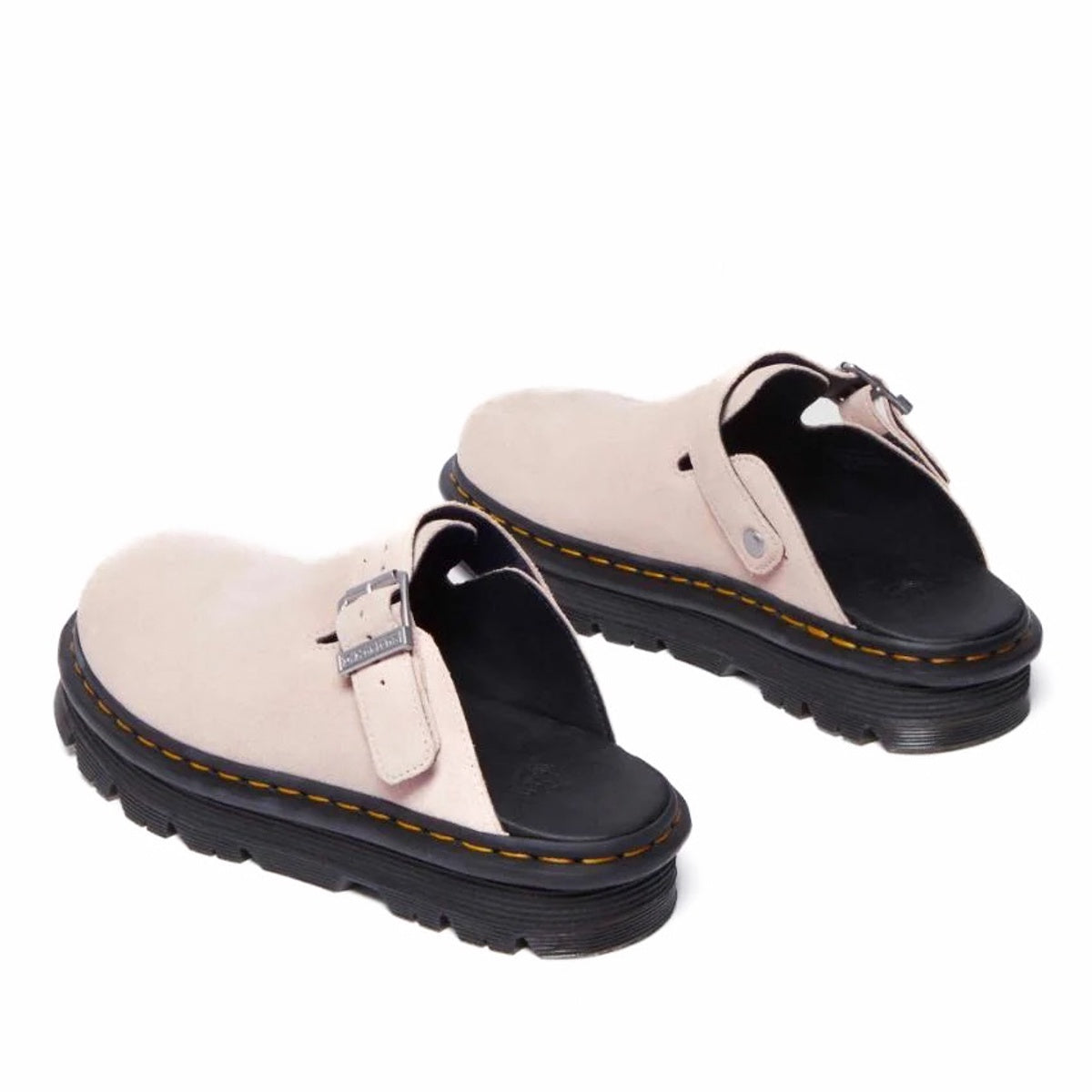 Dr Martens Zebzag Mule Powder Pink Suede