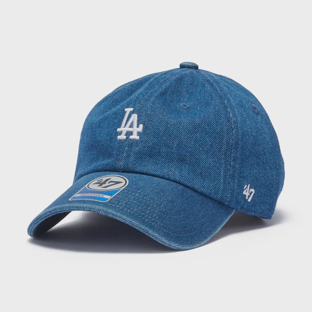47 Brand Clean Up Baserunner LA Dodgers Denim Cap