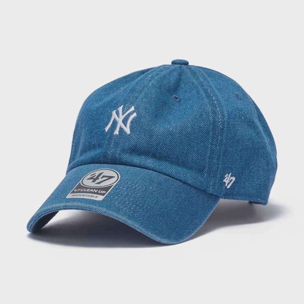 47 Brand Clean Up Baserunner NY Yankees Denim Cap