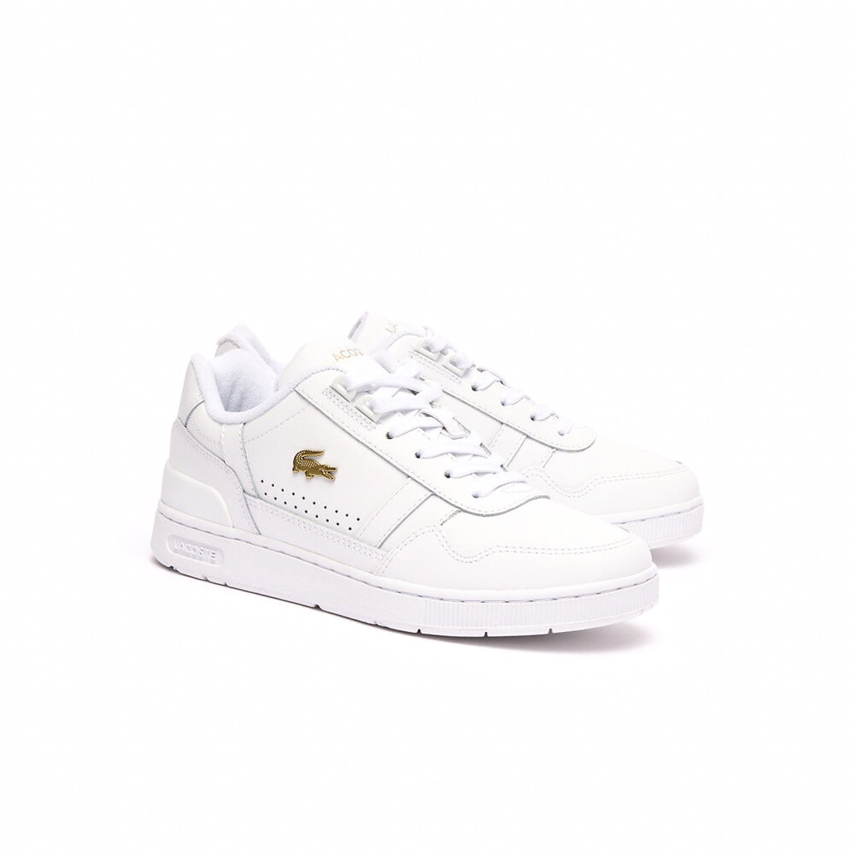 Lacoste T Clip White Gold - Last Pair UK5