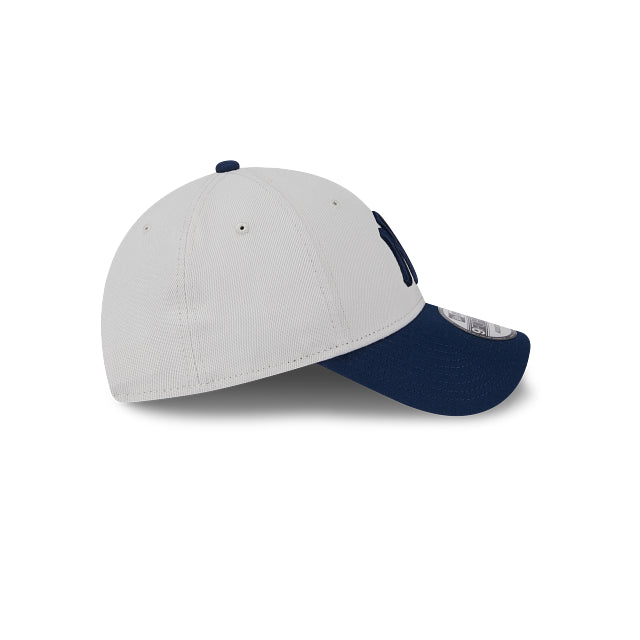 New Era 9Forty New York Yankees White Navy Cloth Strap