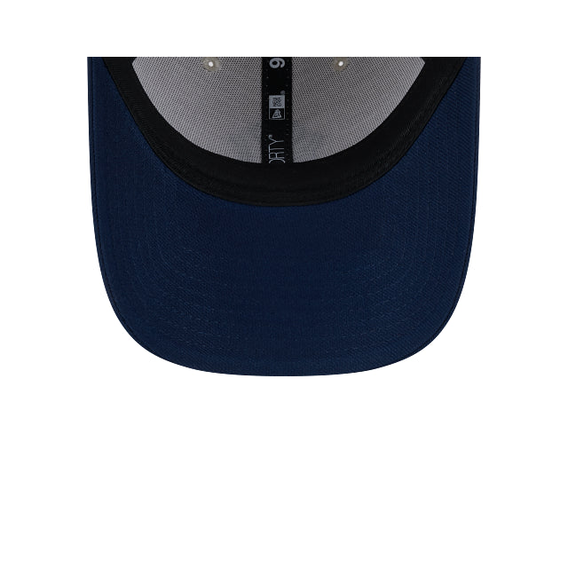 New Era 9Forty New York Yankees White Navy Cloth Strap