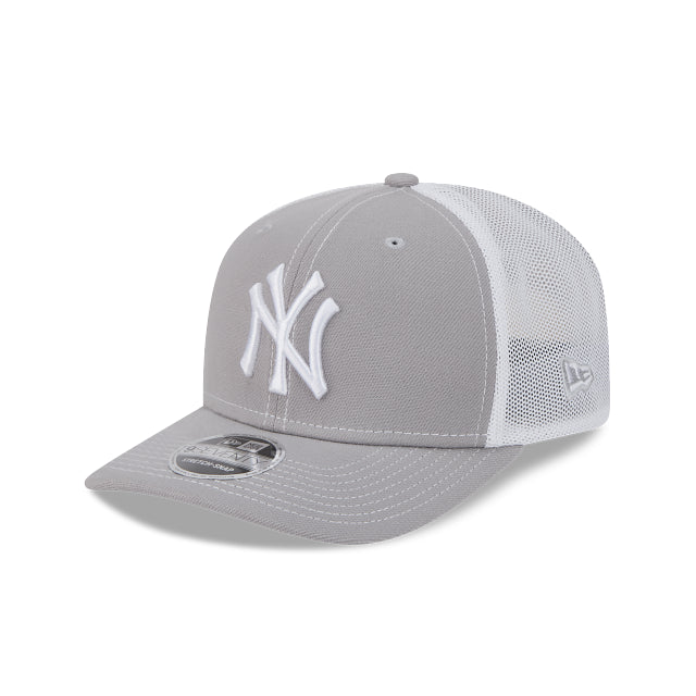 New Era 970 Light Grey Trucker New York Yankees Cap