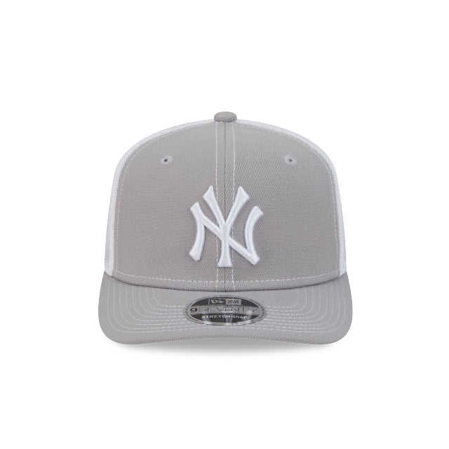 New Era 970 Light Grey Trucker New York Yankees Cap