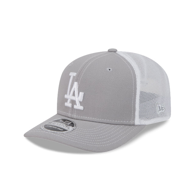 New Era 970 Light Grey Trucker LA Dodgers Cap