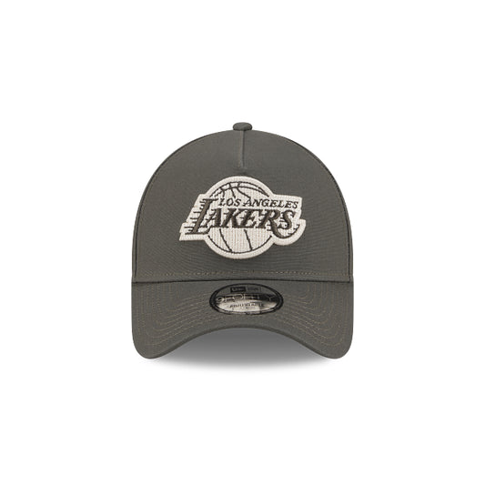 New Era 9Forty AFrame MSS Canvas Chain Stitch Lakers MOS