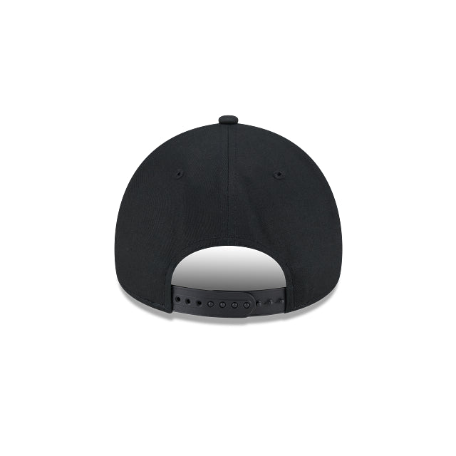 New Era 9Forty AFrame MAtallic Raiders Black Scarlet
