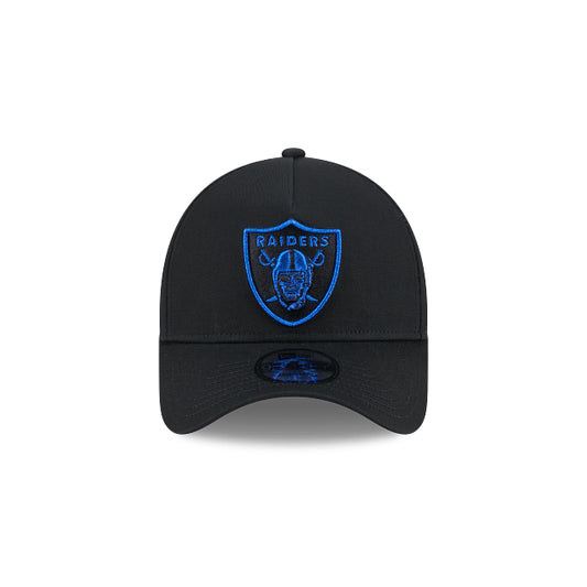 New Era 9Forty AFrame Matallic Raiders BLKLRY