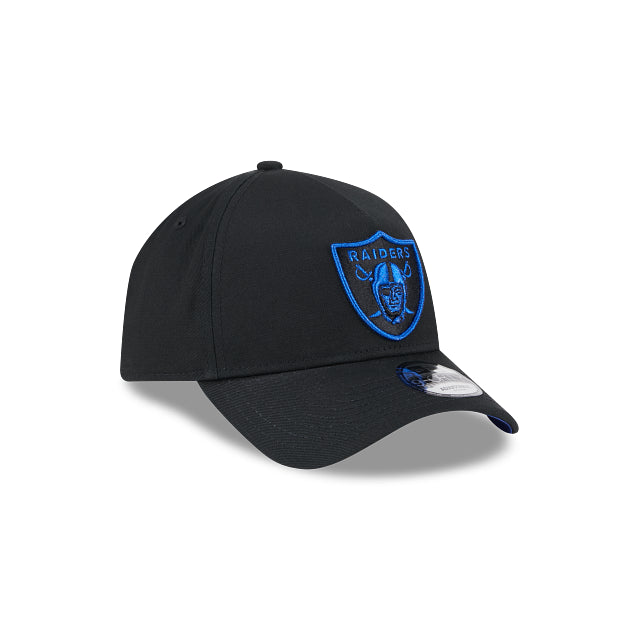 New Era 9Forty AFrame Matallic Raiders BLKLRY