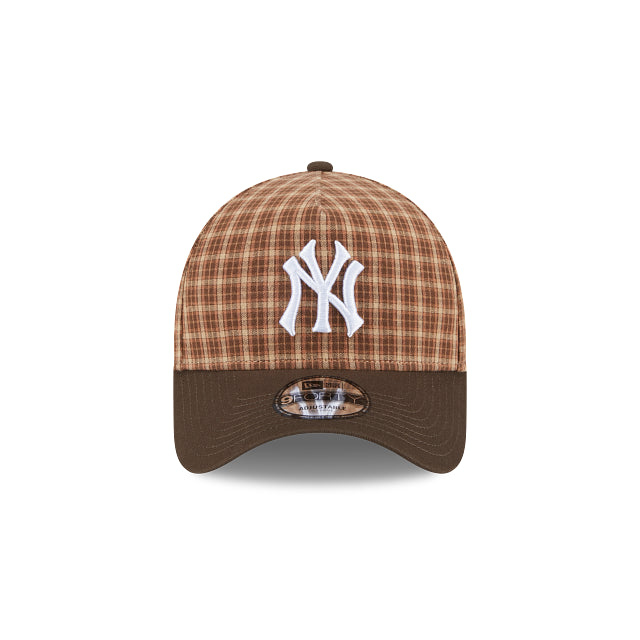 New Era 9Forty AFrame Plaid New York WLT