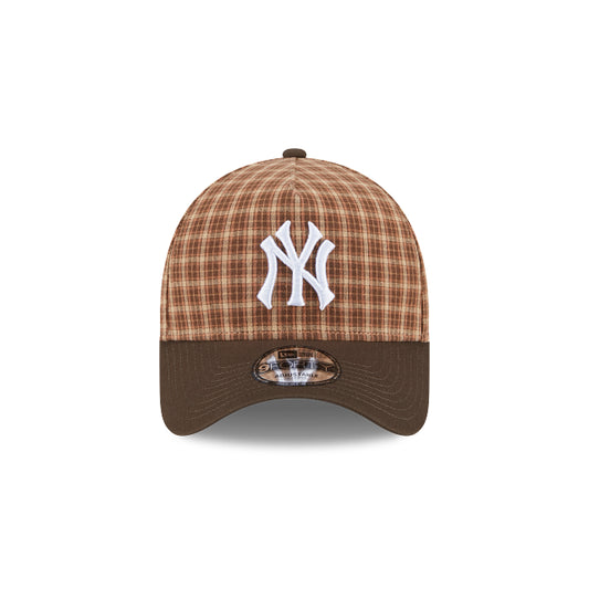 New Era 9Forty AFrame Plaid New York WLT