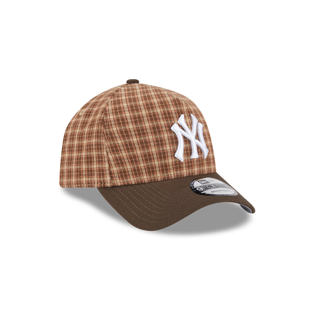 New Era 9Forty AFrame Plaid New York WLT