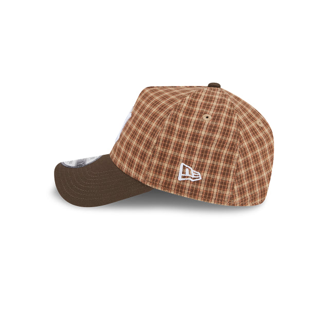New Era 9Forty AFrame Plaid New York WLT