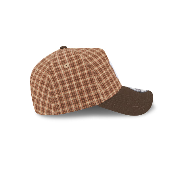 New Era 9Forty AFrame Plaid New York WLT