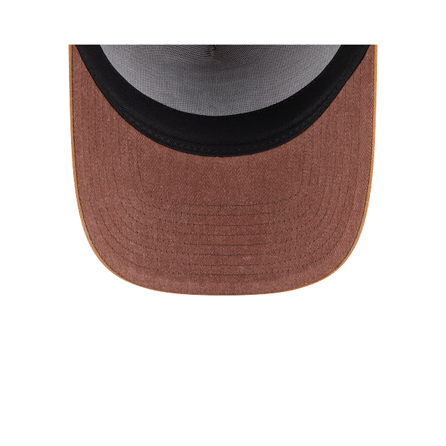 New Era 9Forty AFrame Washed Canvas Bronze Raiders LBZ