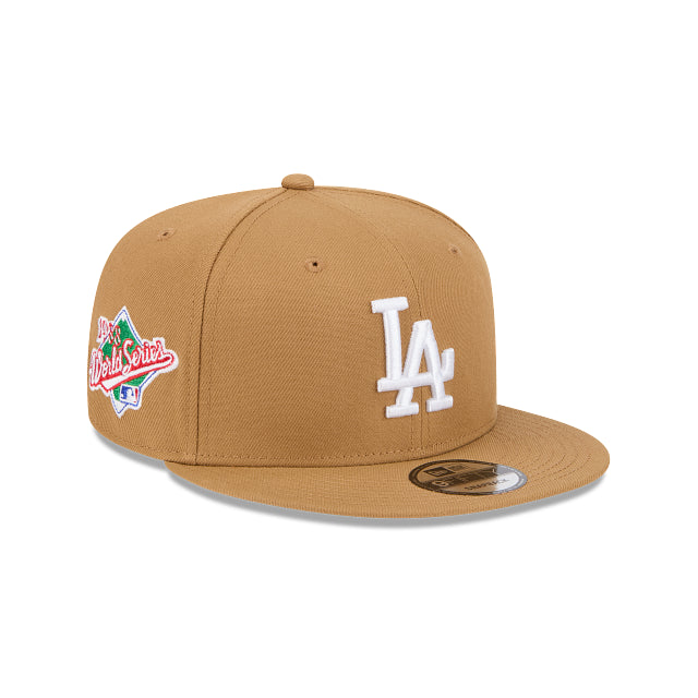 New Era 9Fifty LA Dodgers World Series Wheat White