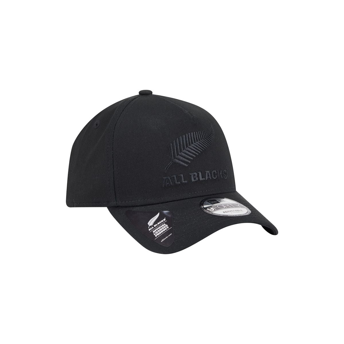 New Era 9Forty A Frame All Blacks Black on Black