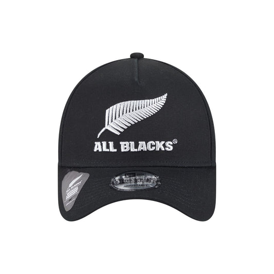 New Era 9Forty A Frame All Blacks Black Metal Silver