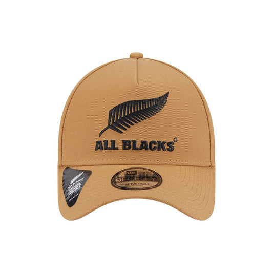 New Era 9Forty A Frame All Blacks Wheat Black Black UV
