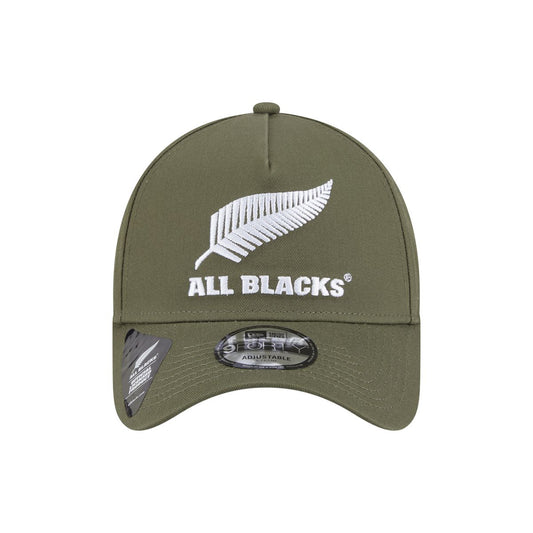 New Era 9Forty A Frame All Blacks Olive White Black UV