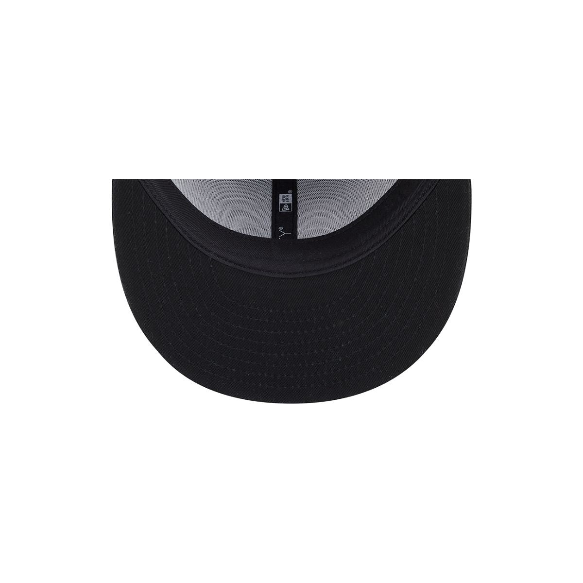 New Era 9Fifty All Blacks Black Metal Silver