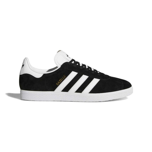 Adidas Gazelle Black White Gold
