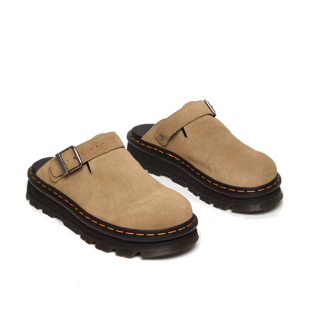 Dr Martens ZebZag Mule Savannah Tan Suede