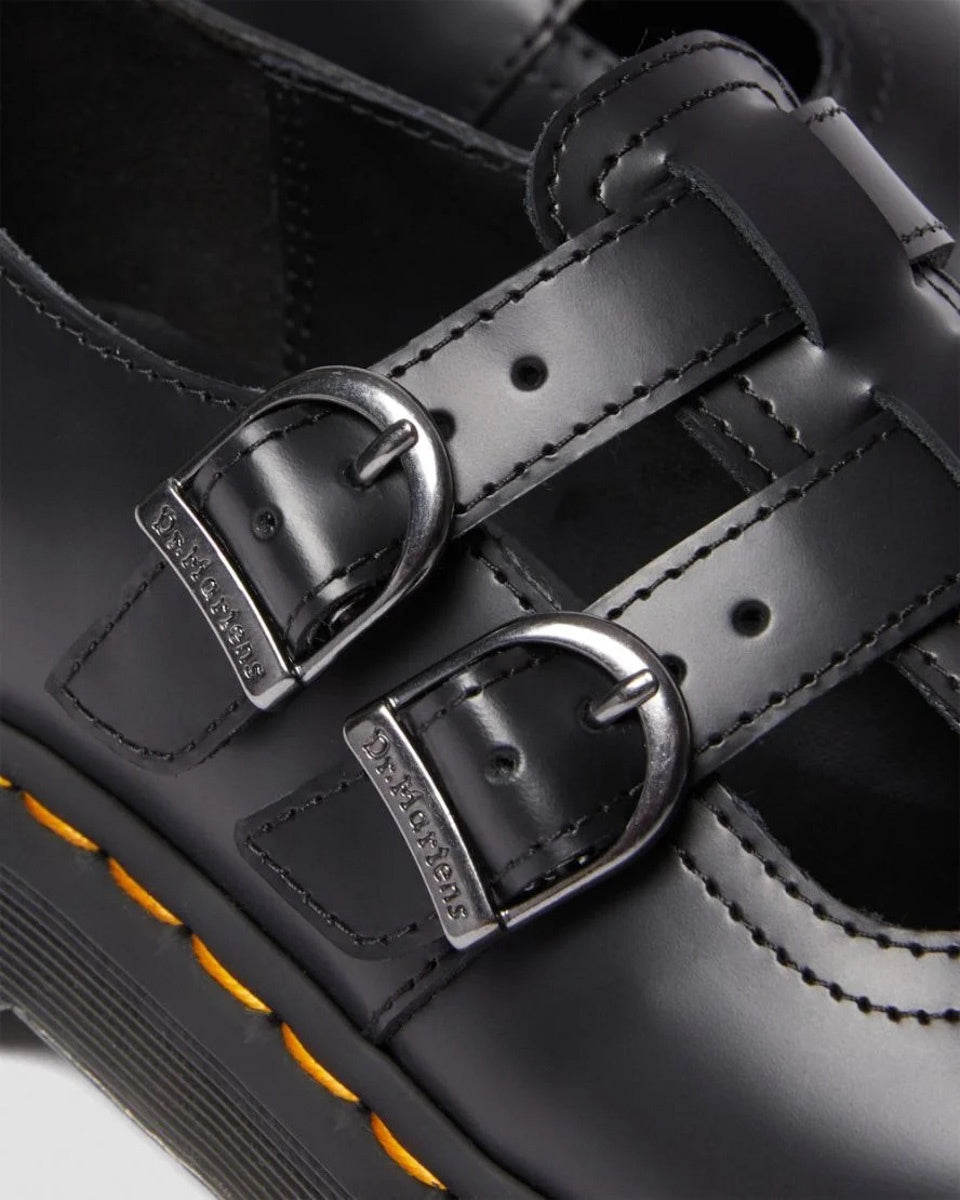 Dr Martens 8065 Bex Mary Jane Shoe Black Smooth