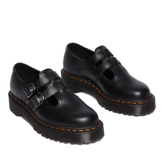 Dr Martens 8065 Bex Mary Jane Shoe Black Smooth