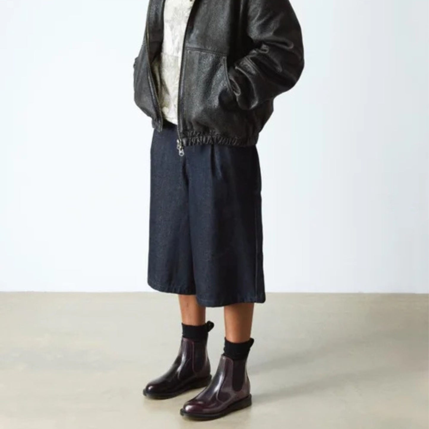 Dr Martens Flora Cherry Red