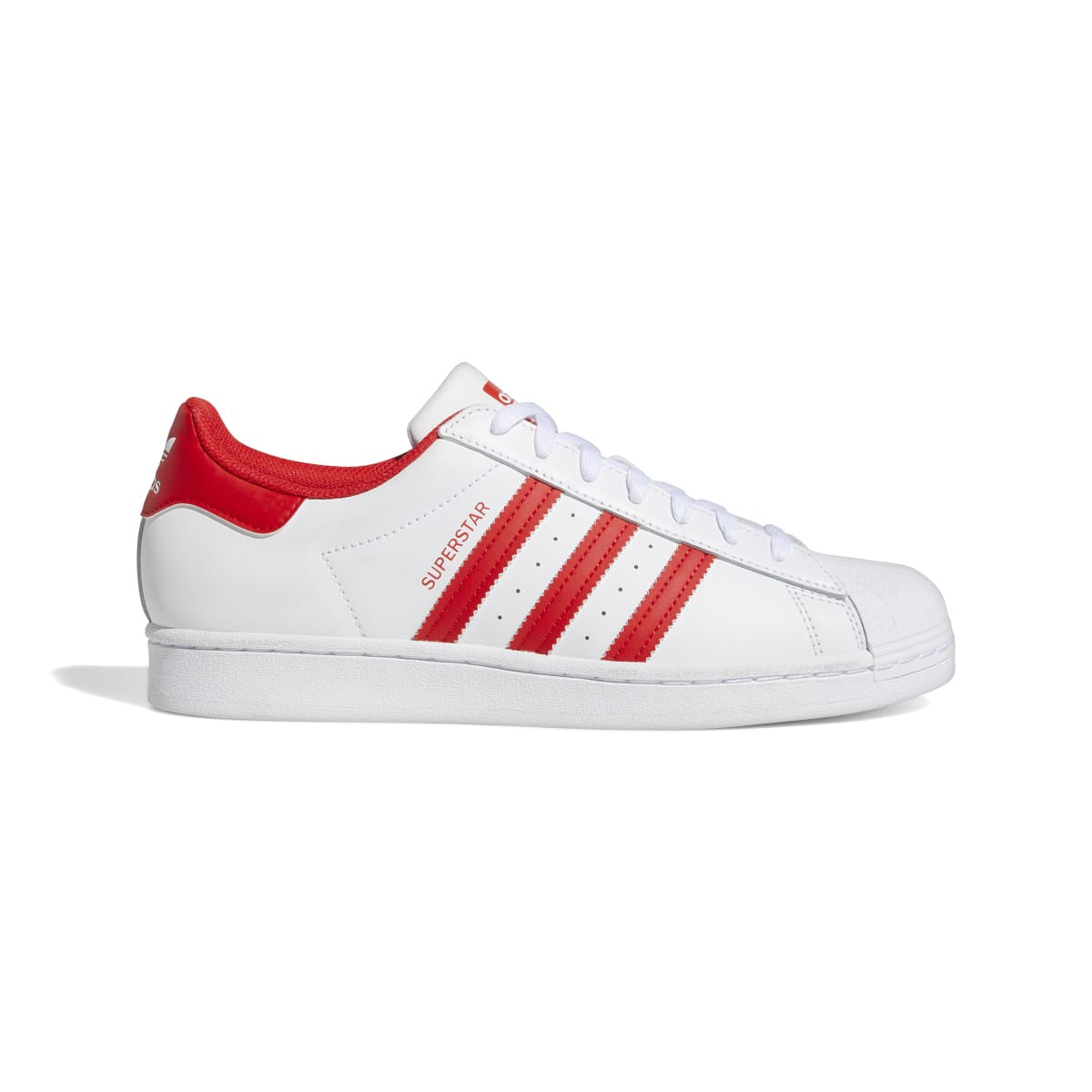 Adidas Superstar Cloud White Vivid Red