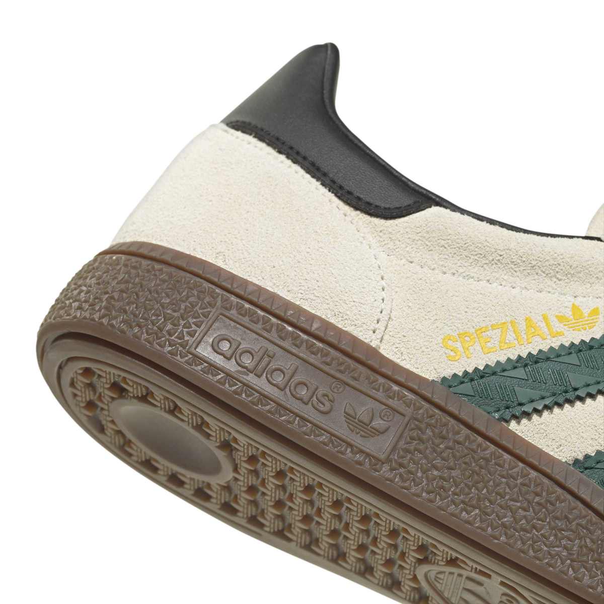 Adidas Handball Spezial Mens White Green Gum Sole