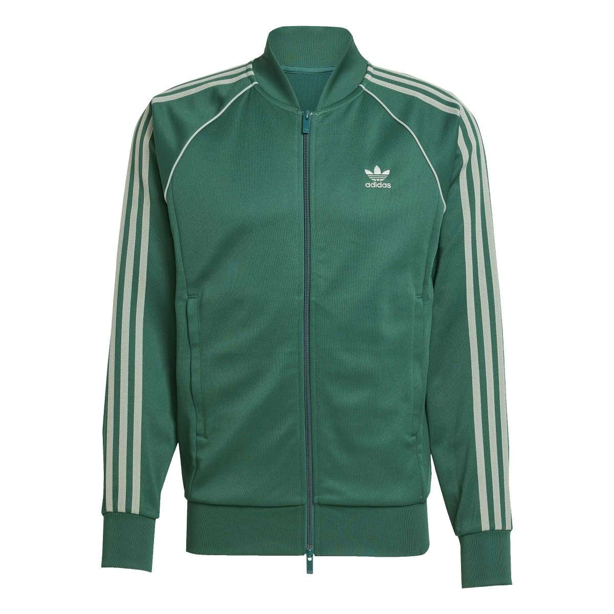 Adidas Mens Track Top Green