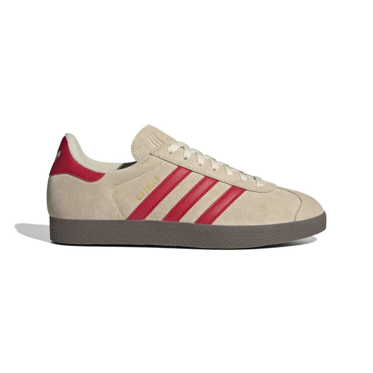 Adidas Gazelle Beige Scarlet