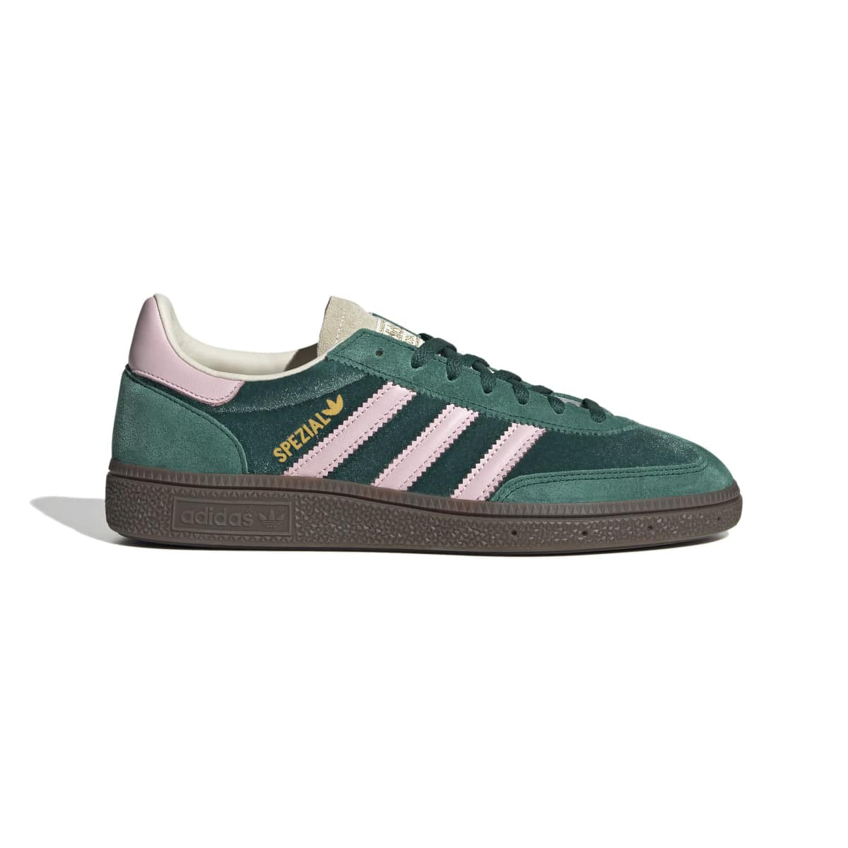 Adidas Handball Spezial  Green Velvet Pink Stripe