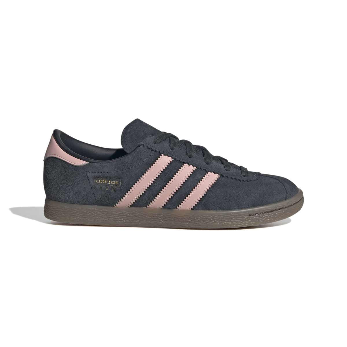 Adidas STADT Womens Carbon With Pink Stripes