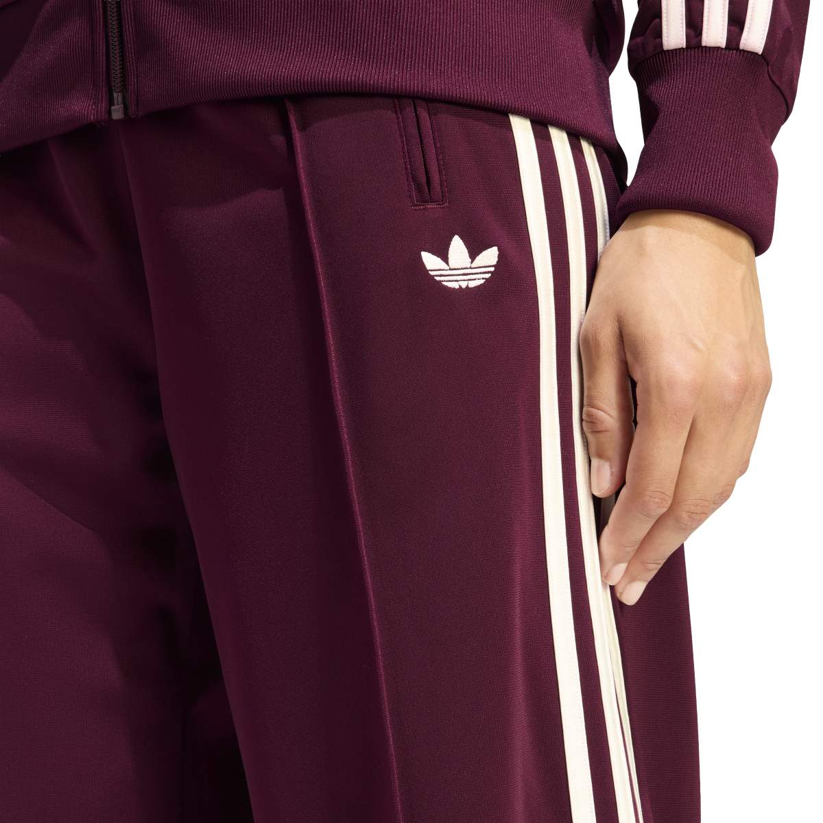 Adidas Firebird Loose Tracksuit Pants Marron Womens