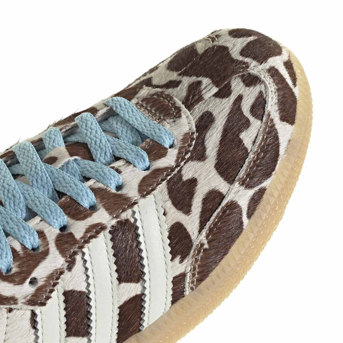 Adidas Samba OG Womans Animal Print Ivory Stripes