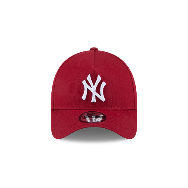 New Era 9Forty AFrame New York Yankees Cap Red White Logo