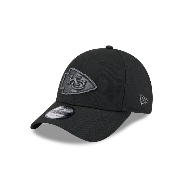 New Era 9Forty Kansas City Chiefs Cap Black Metallic Logo