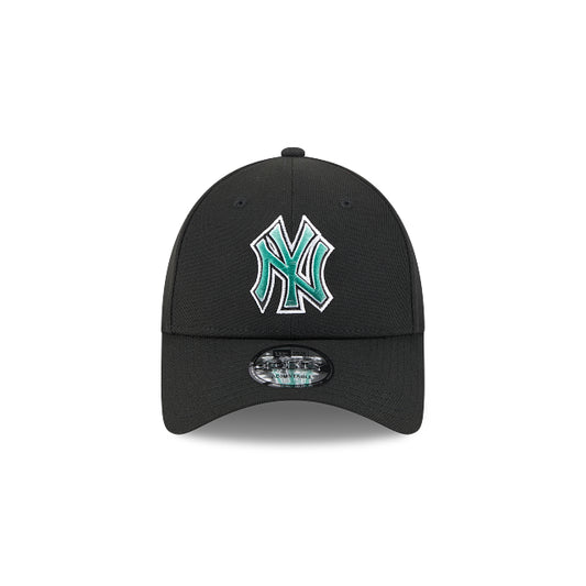 New Era 9Forty Snapback NY Yankees Emerald Blend on Black