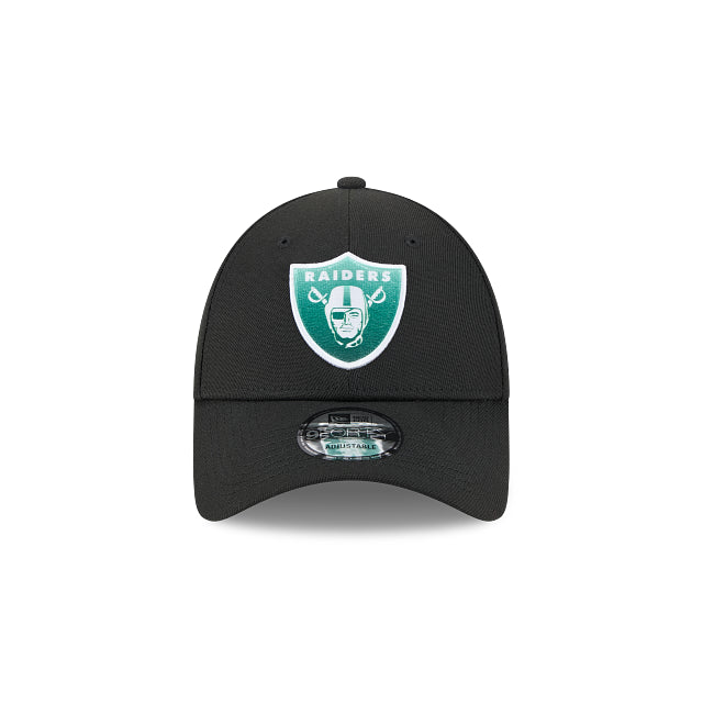 New Era 9Forty Snapback Raiders Emerald Blend on Black