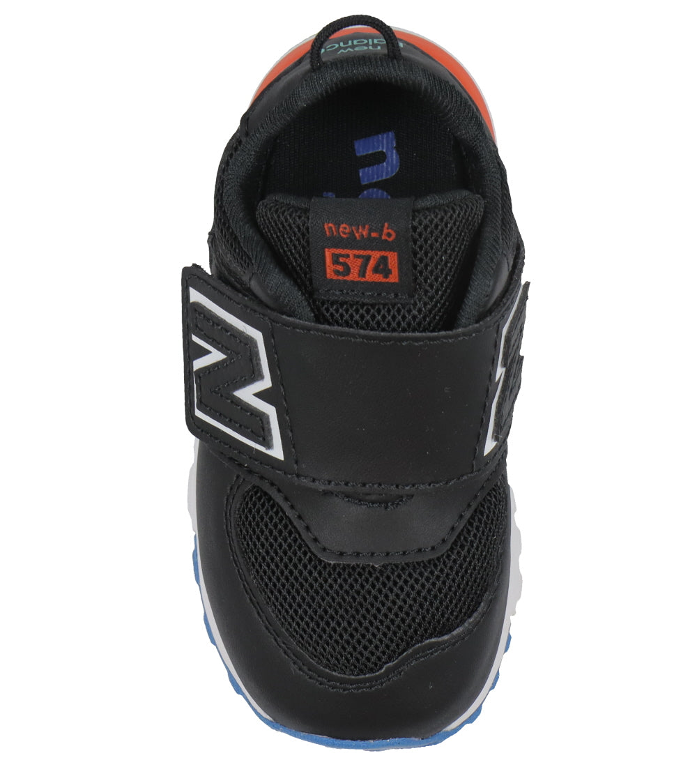 New Balance 574 New-B Hook & Loop Black Neo Flame NW574KIF