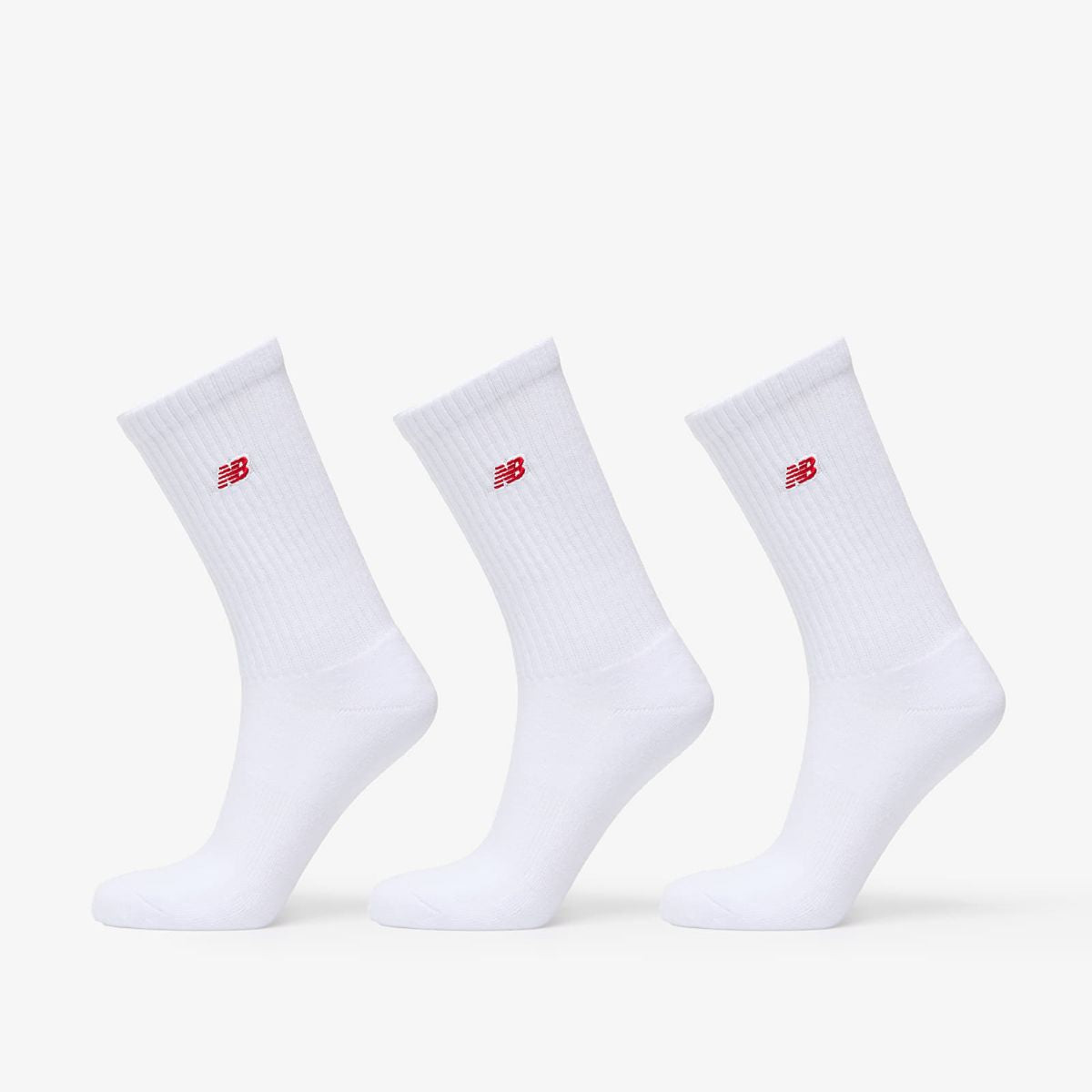 New Balance Plogo Socks 3PR White LAS33763