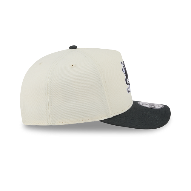 New Era 9Fifty Anaheim Ducks 2 Tone Off White and Steel